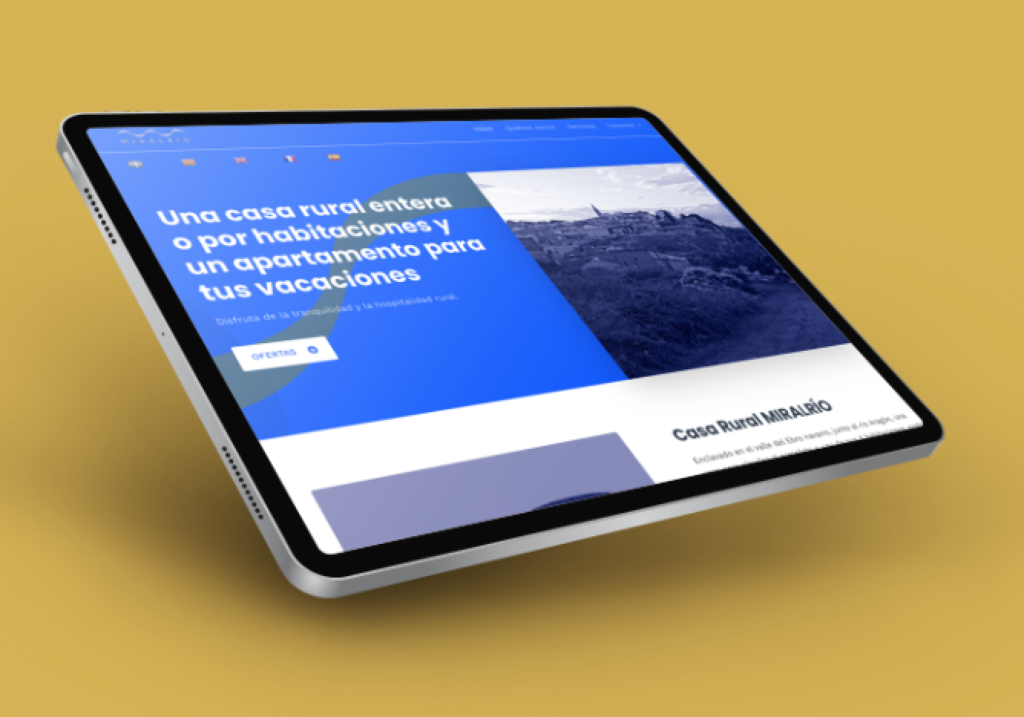 Tableta prototipo RESERVAS